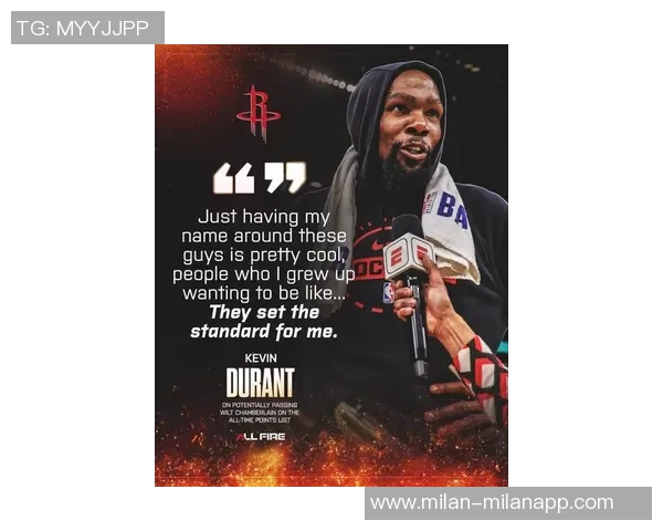 杜兰特谈冠军观念：没有冠军就被视为输家是个严重问题